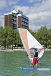 Windsurfen am Plattensee im Hotel Marina in Balatonfüred