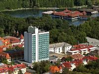 Hotel Panorama Heviz - Unterkunft in Heviz mit günstigen Preisen und Halbpension Hunguest Hotel Panoráma*** Hévíz - günstiges Hotel Panorama in Heviz verbunden mit St. Andreas Kurzentrum - 
